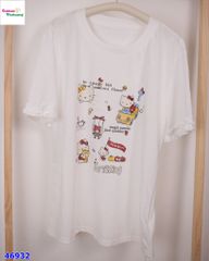 Áo trắng Kitty tay bèo