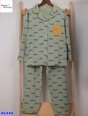 Pyjama xanh cá sấu