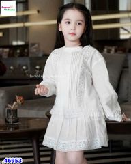Set Luca somi & chân váy kem trắng