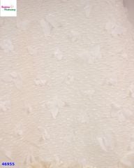 Đầm tiệc kem thêu hoa bướm