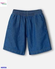 Quần short jean Uni xanh đậm