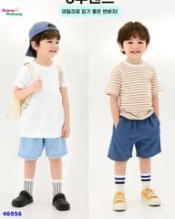 Quần short jean Uni xanh đậm