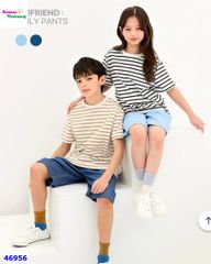 Quần short jean Uni xanh nhạt