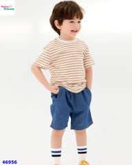 Quần short jean Uni xanh đậm