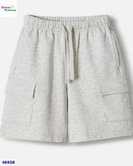 Quần short Uni xám túi hộp