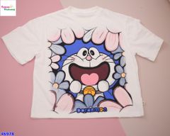 Áo thun trắng Dorarmon