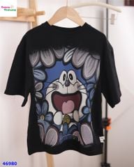 Áo thun đen Dorarmon