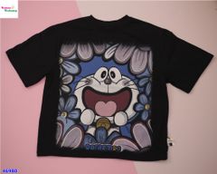 Áo thun đen Dorarmon