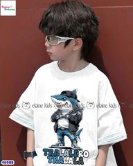 Set Elaine trắng Tralala, quần jean