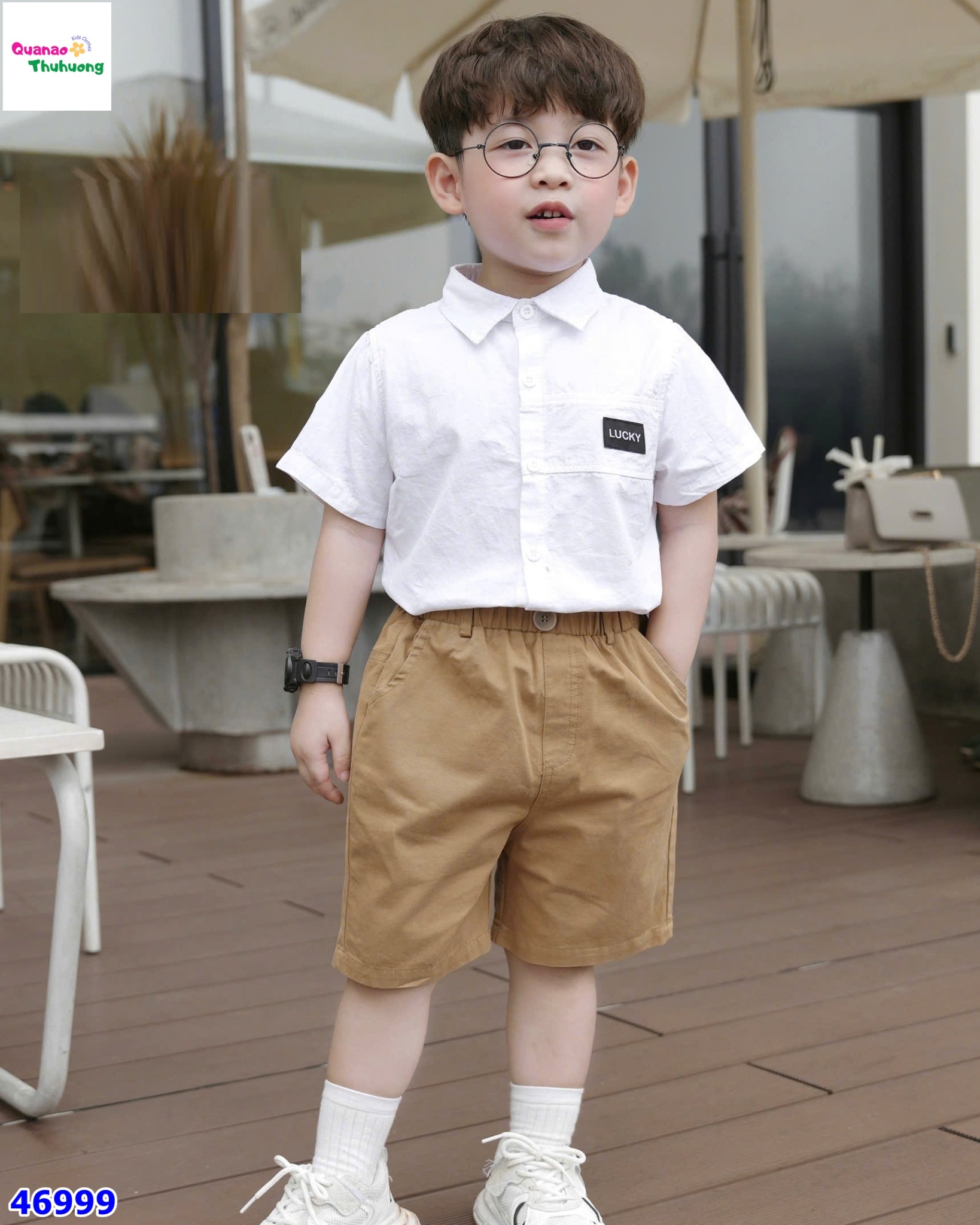 Quần short Bernie nâu