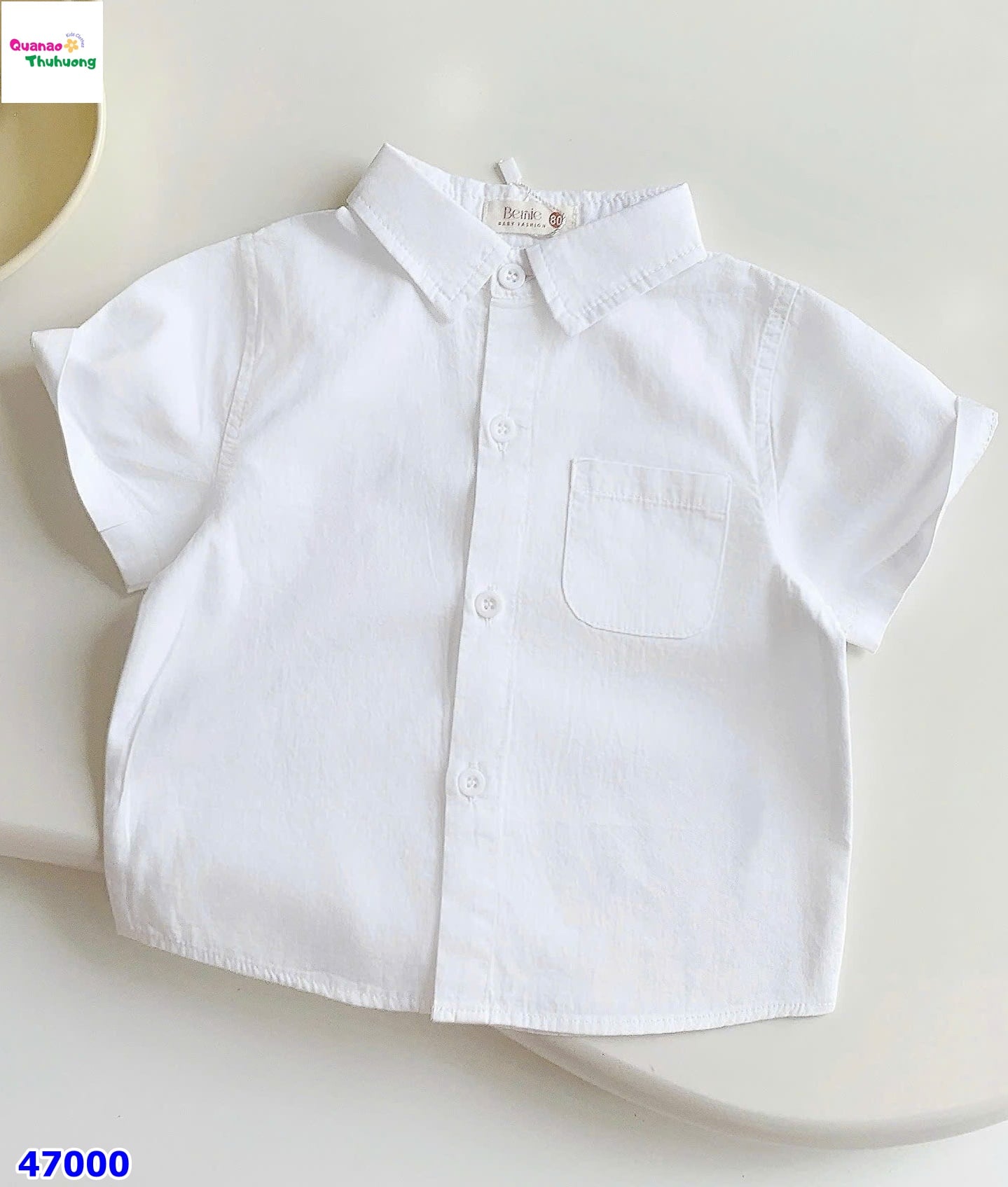 Áo sơmi Bernie trắng