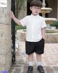 Áo sơmi Bernie trắng