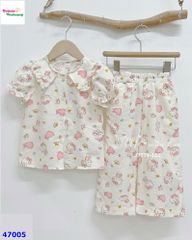 Bộ dài June kem Kitty