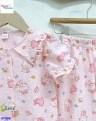 Bộ dài June hồng Kitty