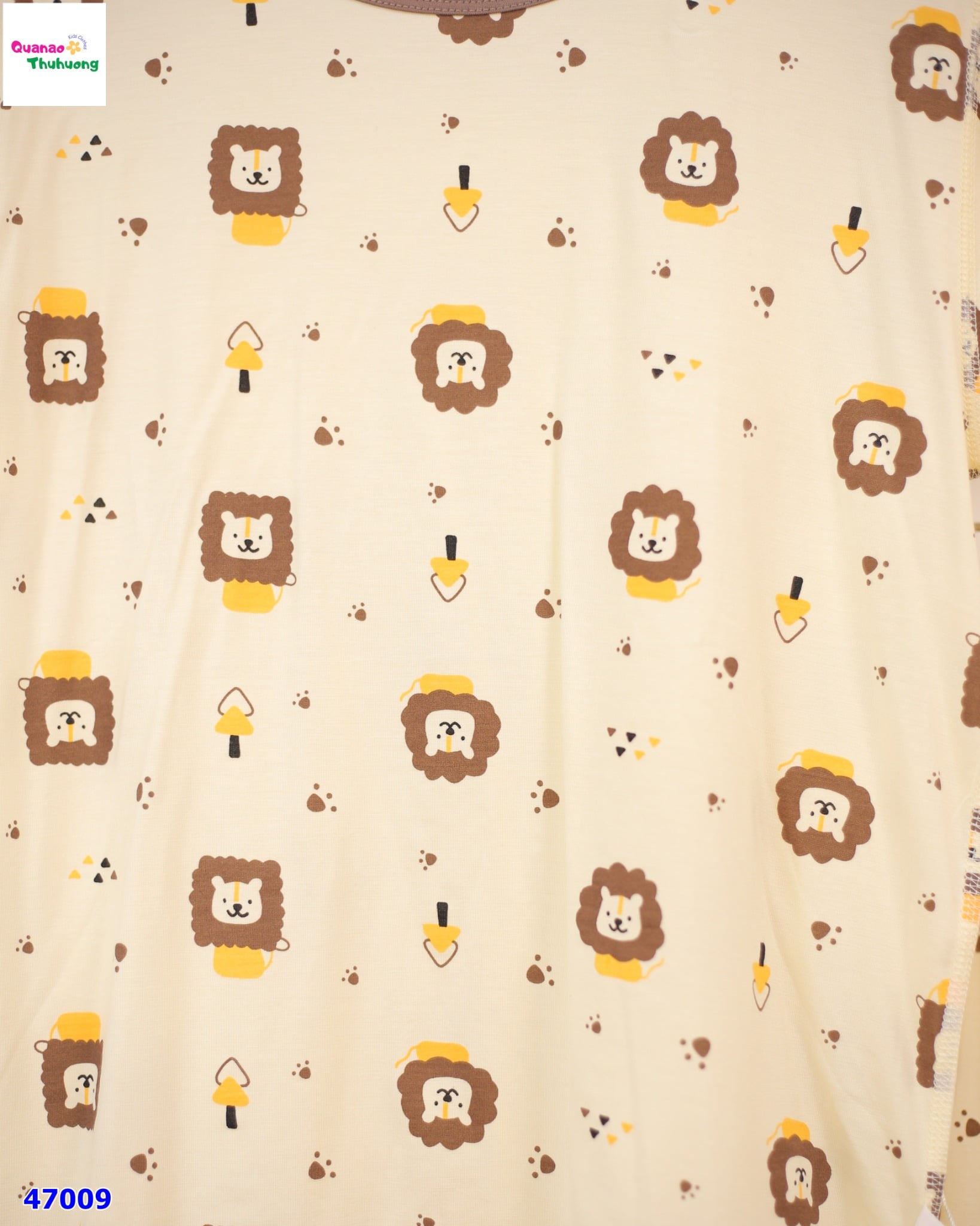 Bộ Tencel kem sư tử