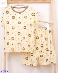 Bộ Tencel kem sư tử