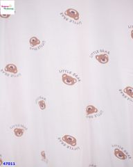 Bộ Tencel xanh gấu