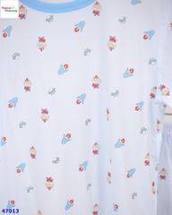 Bộ Tencel xanh siêu nhân