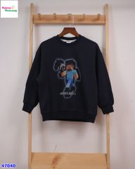 Sweater Banbino xanh đen Minecraft