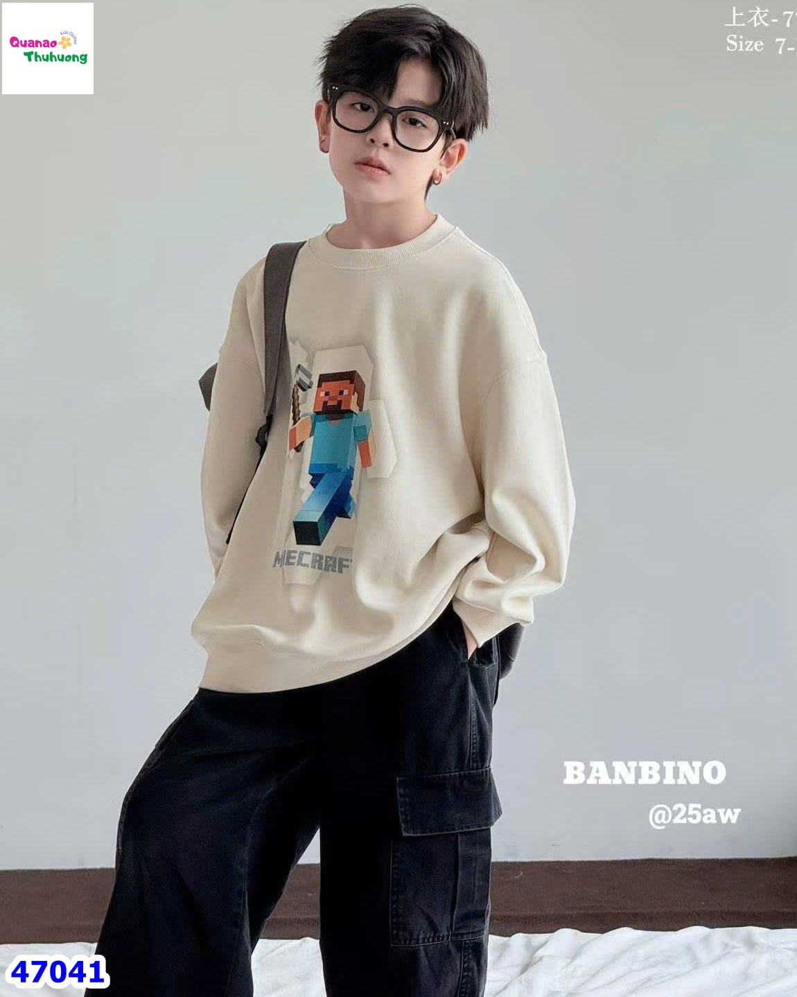 Sweater Banbino kem Minecraft