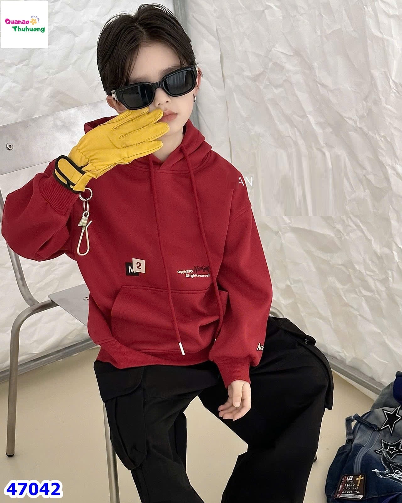 Hoodie Banbino đỏ M2