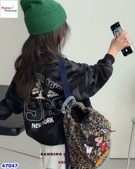 Sweater Banbino đen Snoopy 1969