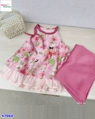 Set yếm MLS Hằng Nga - Màu hồng