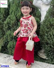 Set yếm MLS Hằng Nga - Màu đỏ