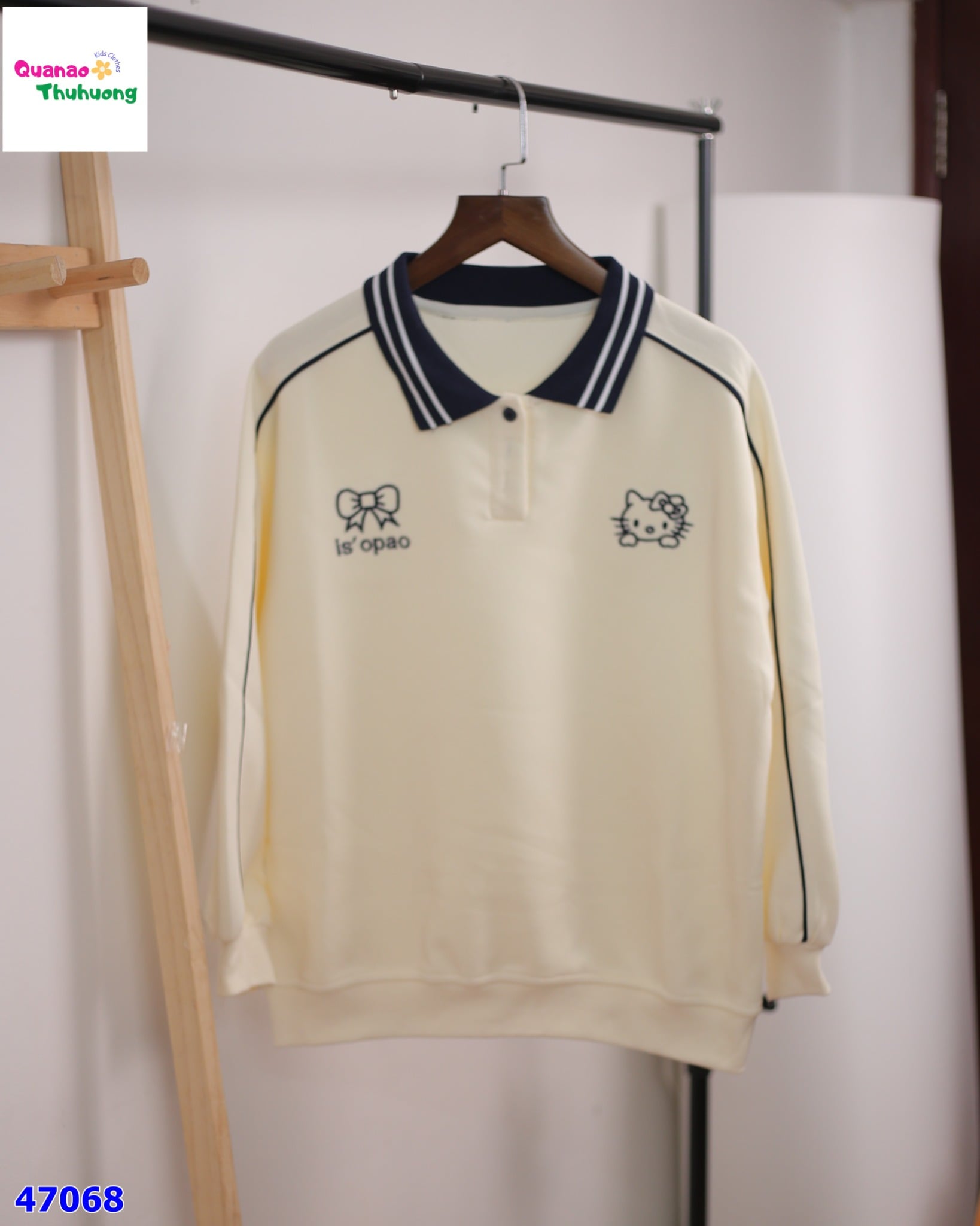 Sweater Polo kem Kitty