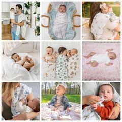 Khăn tắm bé 120x120cm