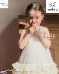 Đầm MLS kem váy 3 tầng