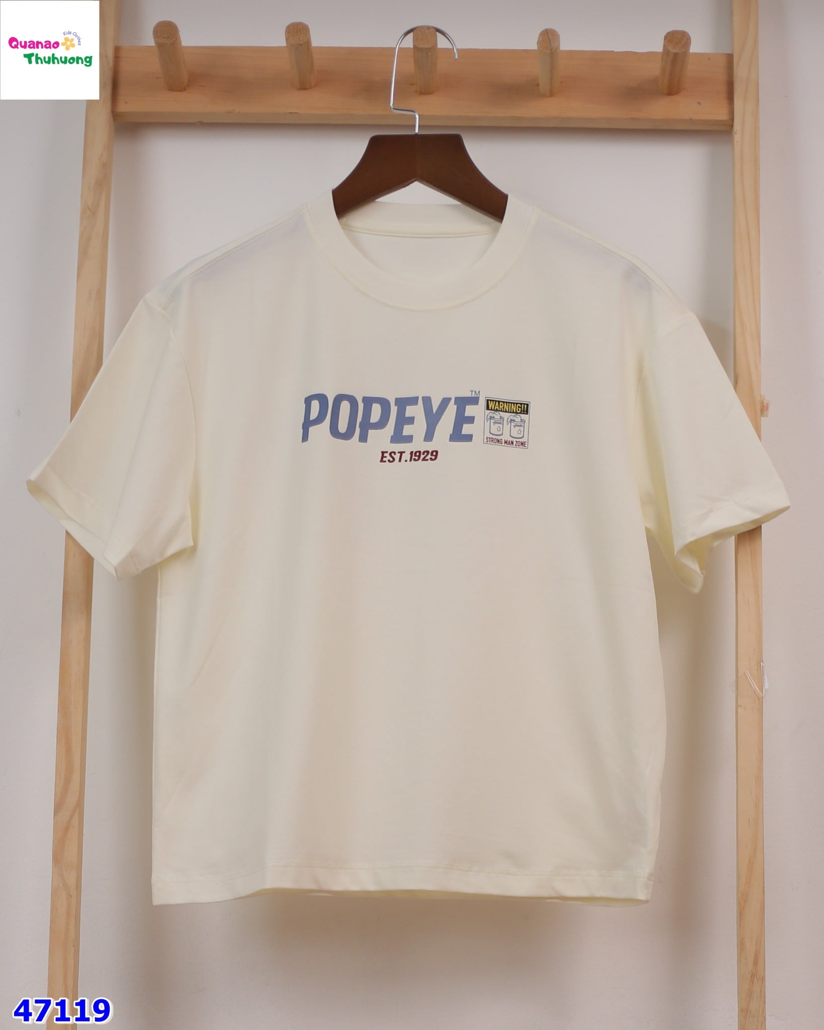 Áo thun Banbino trắng Popeye