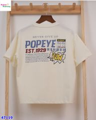 Áo thun Banbino trắng Popeye