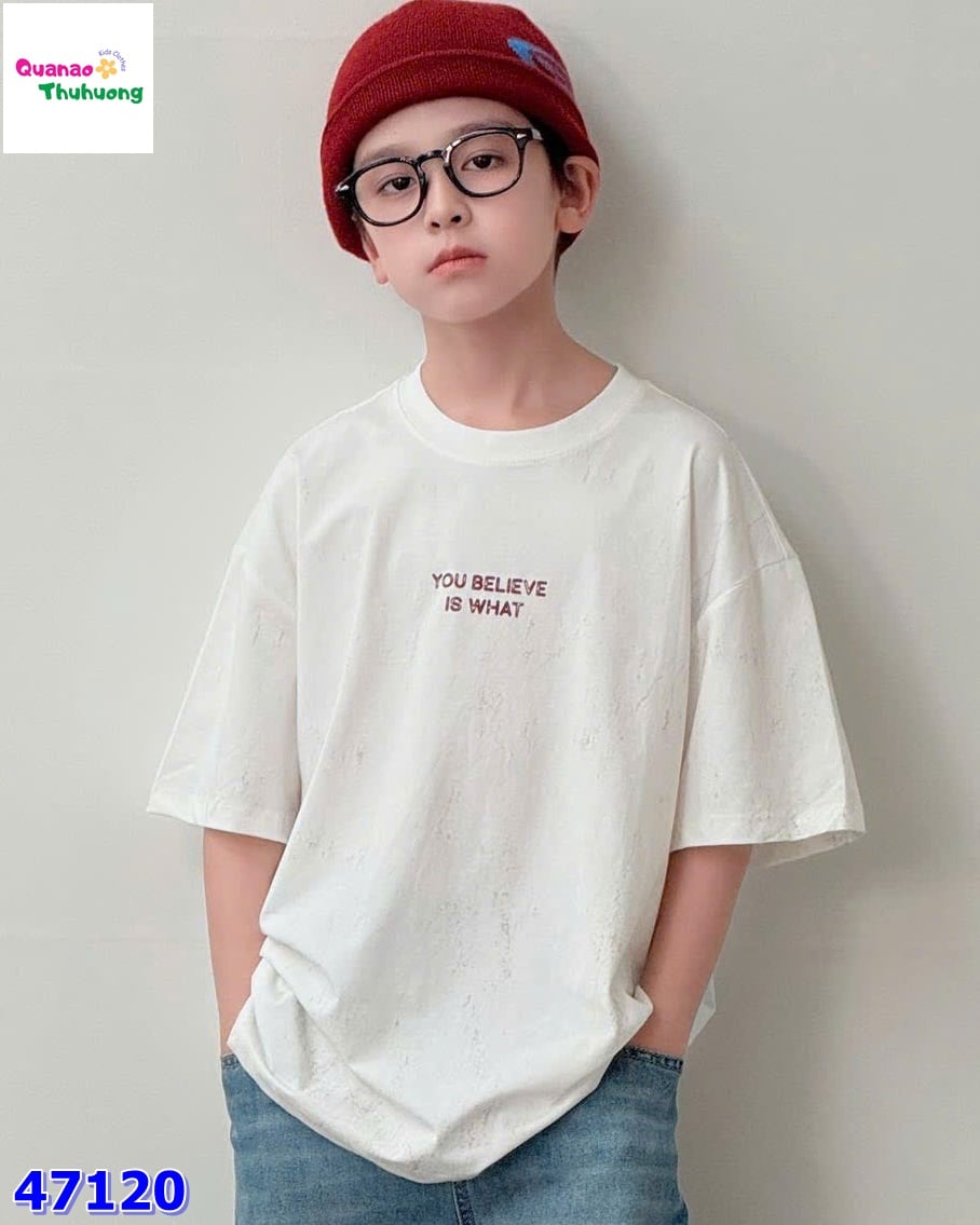 Áo Banbino trắng You believe