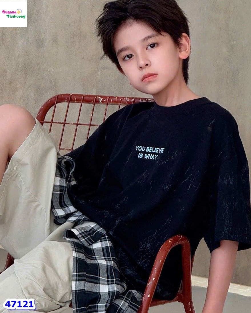 Áo Banbino đen You believe