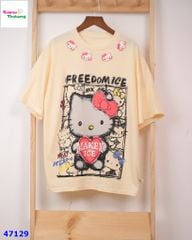 Áo thun vàng HelloKitty