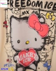 Áo thun vàng HelloKitty