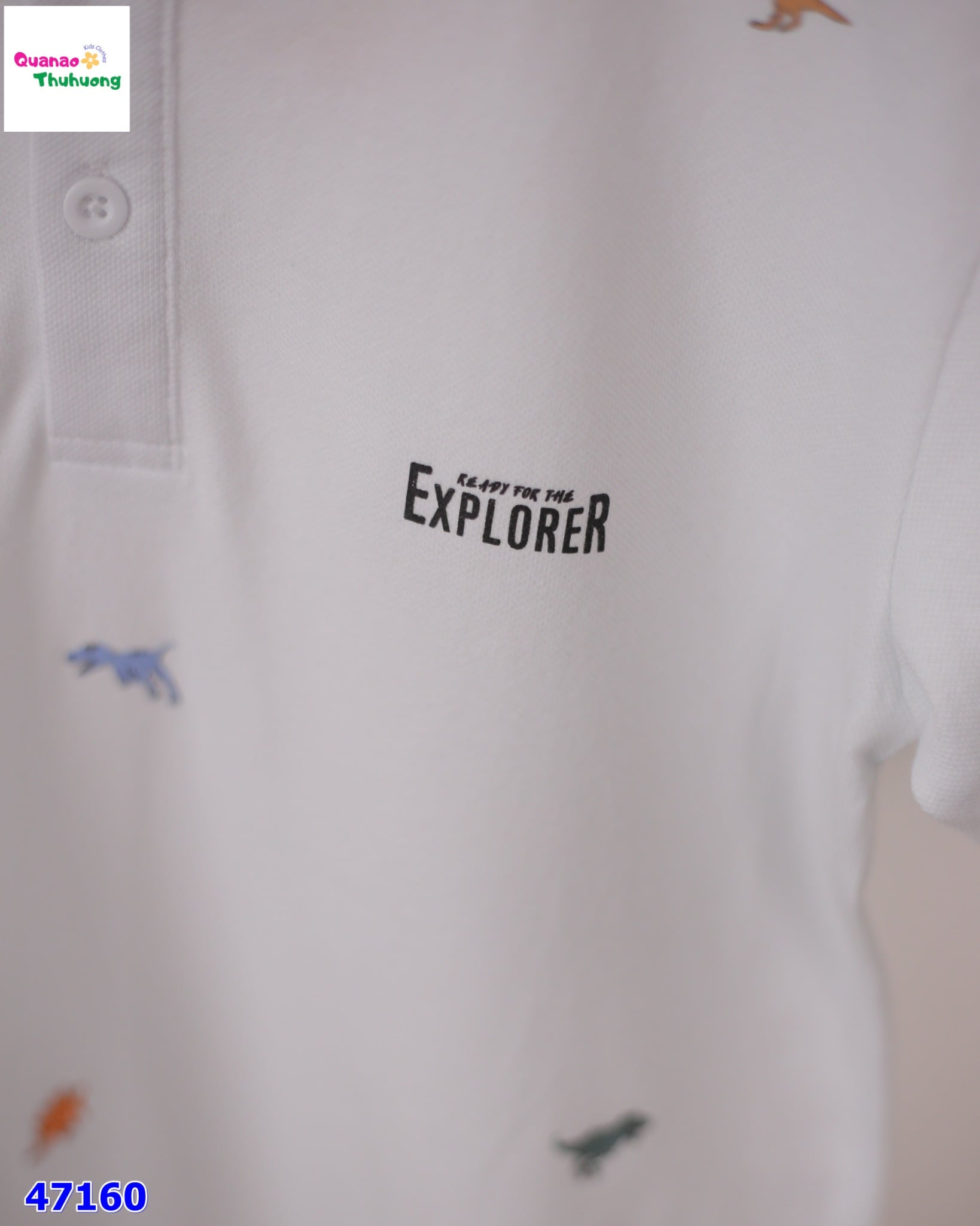 Áo Polo Nexxi xanh min khủng long