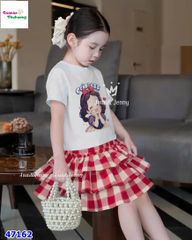 Set váy J&J trắng bạch tuyết