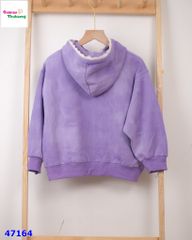 Hoodie tím cô gái