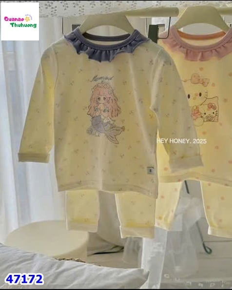 Bộ Honey kem Cô gái tóc hồng