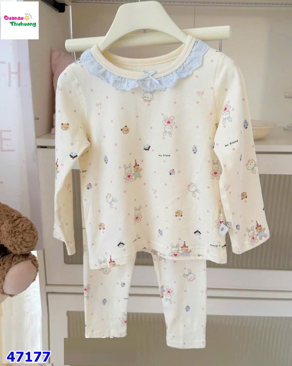 Bộ Honey kem gấu my friend