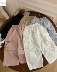 Quần túi hộp AMBB xanh dương