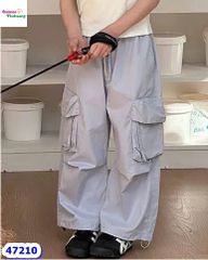 Quần túi hộp AMBB xanh dương