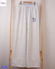 Quần xám dài loang chú cún