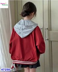 Áo khoác dù BYSH đỏ