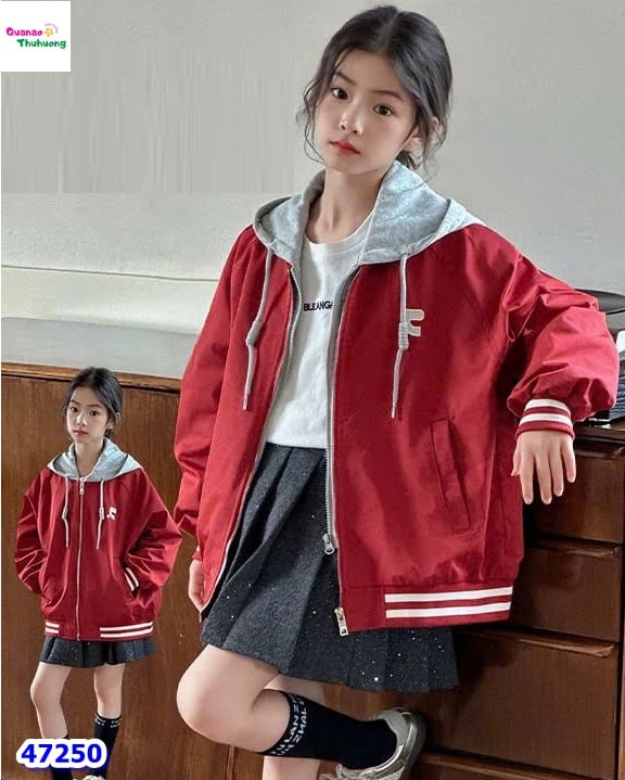 Áo khoác dù BYSH đỏ