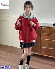 Áo khoác dù BYSH đỏ