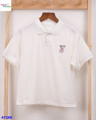 Áo polo trắng Opry