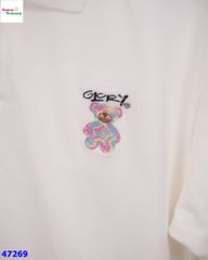 Áo polo trắng Opry